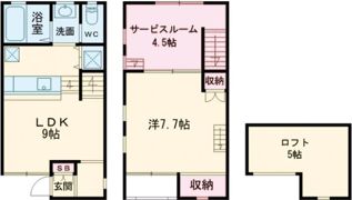 ドルチェ・ヴィータ兵庫Aの間取り画像