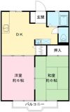 ハイツ リスボアの間取り画像