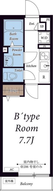 リブリ・サンライズフジミの間取り画像