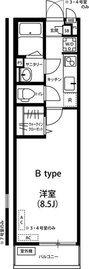 リブリ・南柏の間取り画像