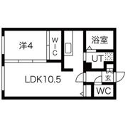 Pine hills中の島の間取り画像