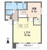 バリュージュ Aの間取り画像