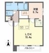 バリュージュ Aの間取り画像