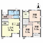 Kブランシェ Bの間取り画像