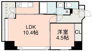 ウェルブライト上通りの間取り画像