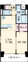 ステラ桜川の間取り画像