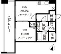 エストセントレの間取り画像