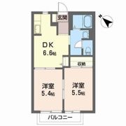 ウエスト・レジデンス Bの間取り画像