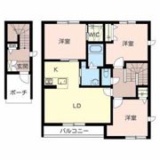 シャーメゾン桔梗の間取り画像