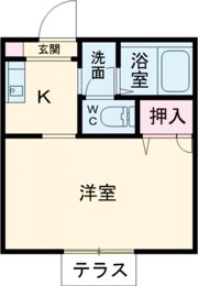 リベールやしろの間取り画像