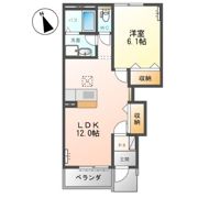 ネオ・リッツA棟の間取り画像