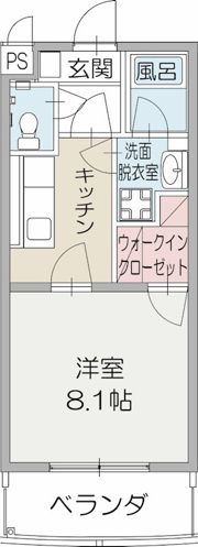 カーサ森下の間取り画像