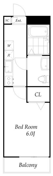 ルミエール新狭山の間取り画像