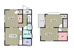 ヴィレッヂ城北の間取り画像
