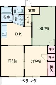 カーサラポールⅠの間取り画像