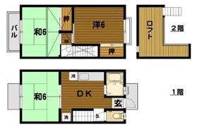 学園ハイム(ガクエンハイム)の間取り画像
