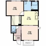 ディアスフォレスタの間取り画像