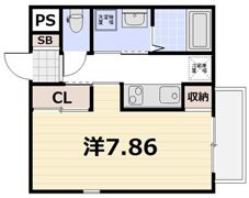 attrice一乗寺の間取り画像