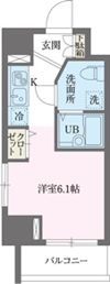 THEパームス新小岩の間取り画像