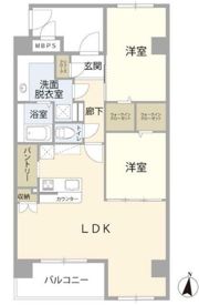 La mina(ラ・ミーナ)の間取り画像