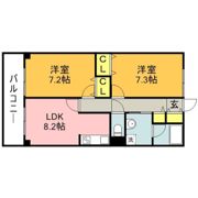 アブニール新宮IIの間取り画像