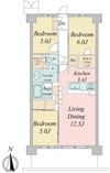 トラープランド蒼麗館の間取り画像