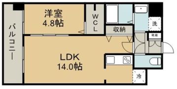 ISM水前寺の間取り画像