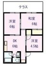 パレス東原の間取り画像