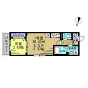 レジデンスRKMの間取り画像