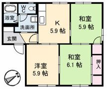 レーヴィンスKASEN 香の間取り画像