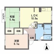 ガーデンハイツ簑島の間取り画像