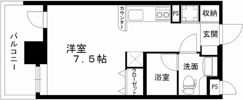 レジディア熊本辛島の間取り画像