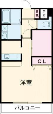 ムーンローズの間取り画像