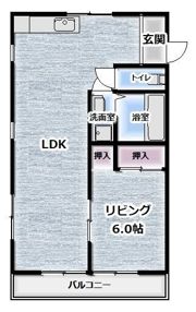 ミースフォルテの間取り画像