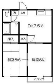 イトウハイツの間取り画像
