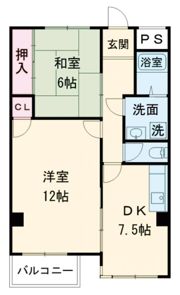アルテメゾン弐番館の間取り画像
