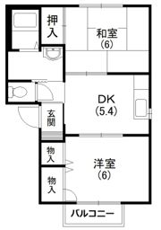 グリーンコートの間取り画像