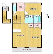 コーポNOAH B棟の間取り画像