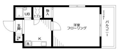 テルマールタカセ（練馬春日町）の間取り画像