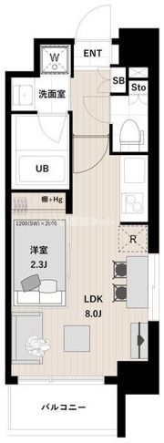 アーバンパーク清澄白河の間取り画像