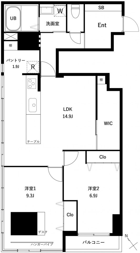 間取図