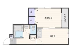 ヴェルデ紫原の間取り画像