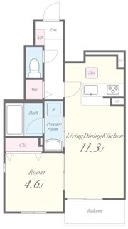 仮称)八条源町プロジェクトの間取り画像