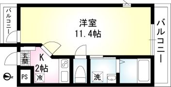 ルピナス・コートの間取り画像