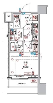 ラクラス横浜の間取り画像