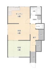 ブルージュⅡの間取り画像