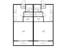 リバーサイドノワの間取り画像