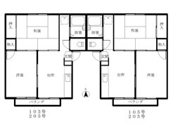 セジュール ハルの間取り画像