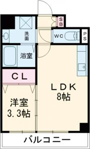 スプランディッド堺東の間取り画像