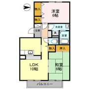 フレンドコーポ A棟の間取り画像
